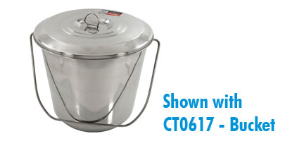 12 litre Stainless Steel Bucket Lid