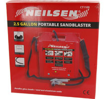 Portable Sandblaster with Shoulder Strap