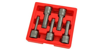 5 Piece Multi-Spline Screw Extractor Set