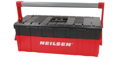 Cantilevered Plastic Tool Box