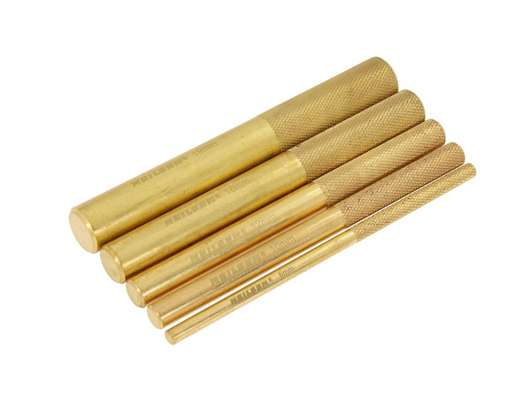 Brass Pin Punch Set 